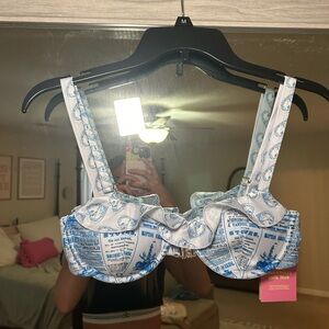 Strawberry Milk Mob Bikini Top